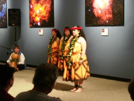Hula dancers at Imiloa in Hilo